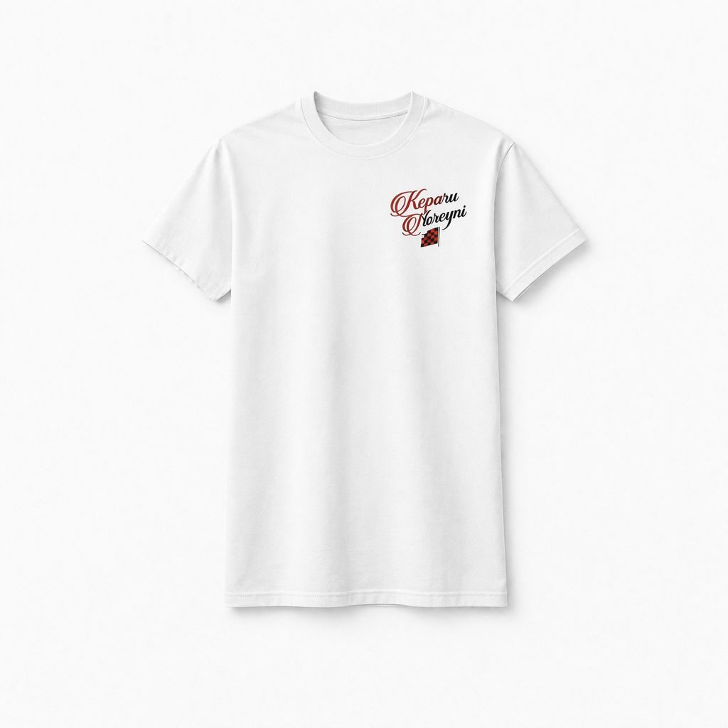 T-Shirt Blanc Képaru Noreyni — Face avant